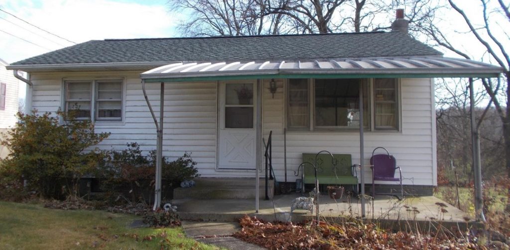 one floor white home in hamburg pa sold in january with Wagner Auction Service